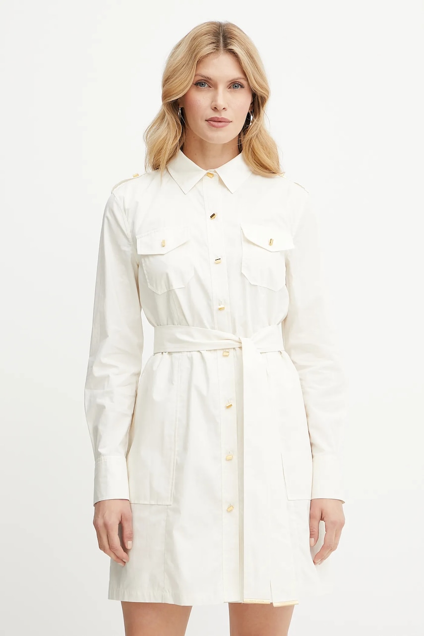 Šaty Marciano by Guess PAT béžová barva, mini, 5GGK42 7315A