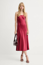 Šaty Marella Emme by Marella vínová barva, maxi, 2525226021200