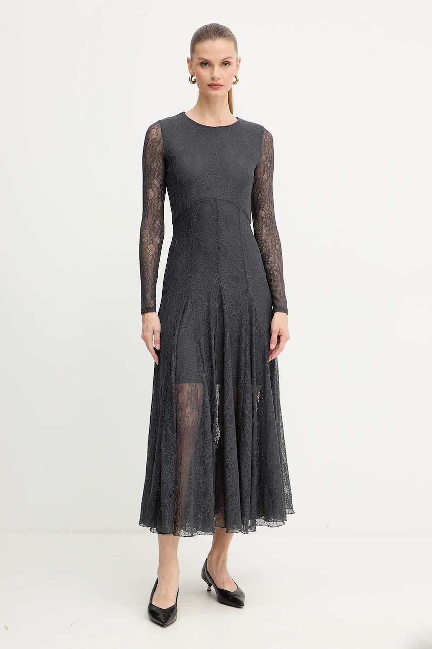 Šaty Marella šedá barva, maxi, 2523626015200