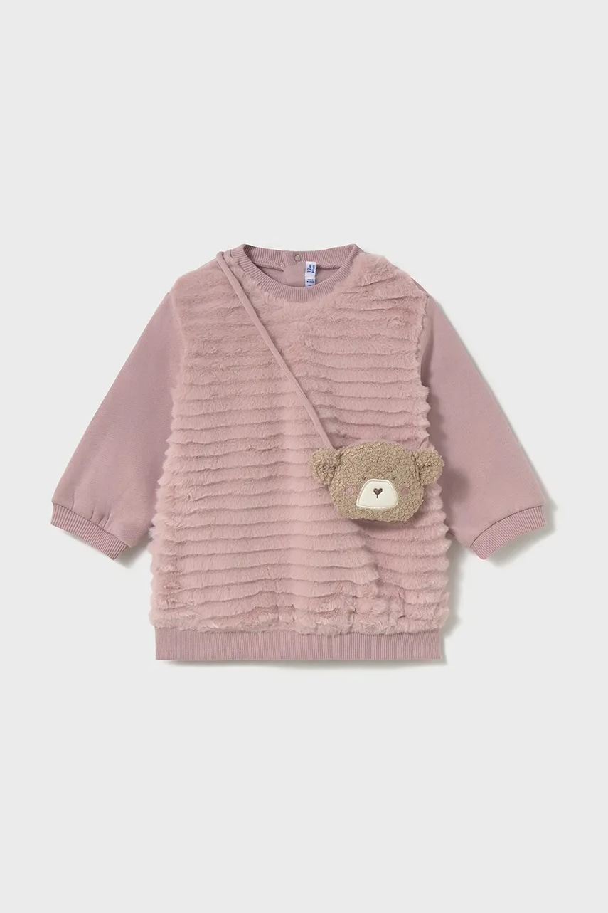 Šaty Mayoral růžová barva, mini, 2919