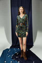 Šaty Medicine tyrkysová barva