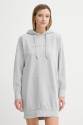 Šaty MICHAEL Michael Kors šedá barva, mini, MT583225MF