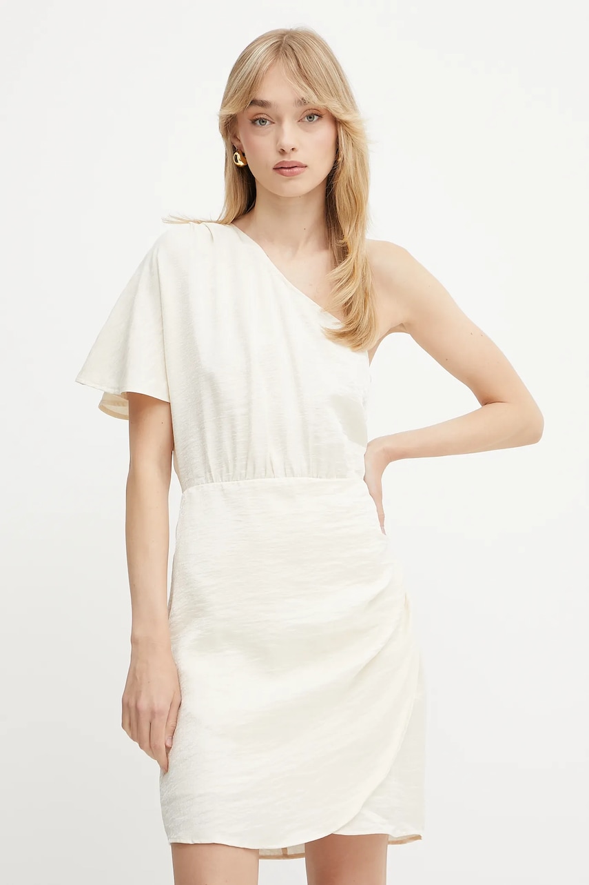 Šaty Morgan béžová barva, mini