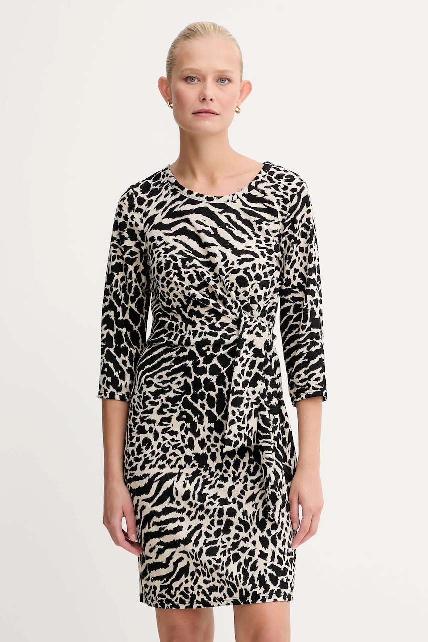 Šaty Morgan černá barva, mini, REOL