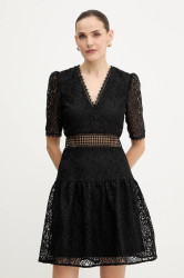 Šaty Morgan černá barva, mini, RJULE