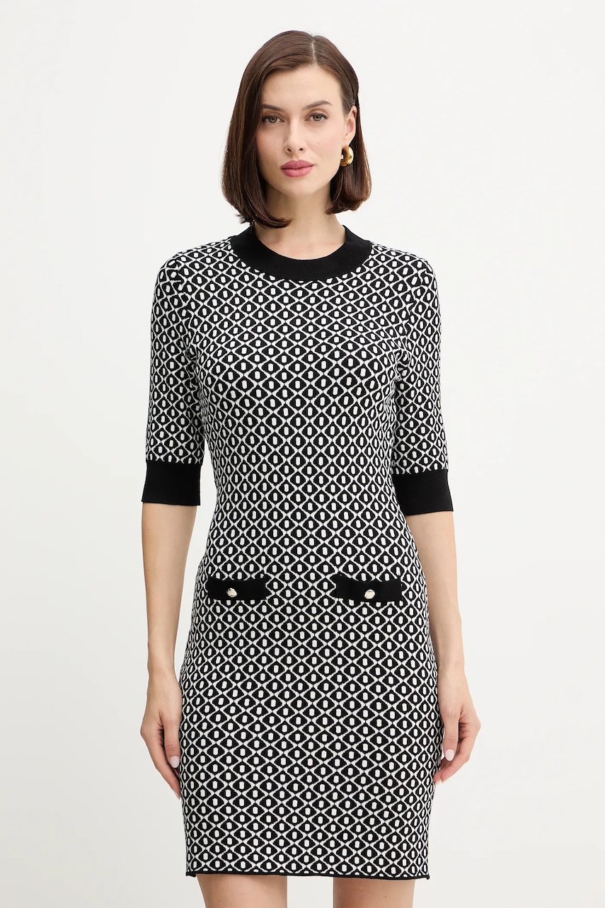 Šaty Morgan černá barva, mini, RMSIXTA