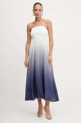 Šaty Morgan fialová barva, maxi, RDIVALI