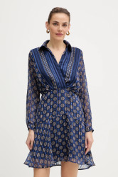 Šaty Morgan modrá barva, mini, RAVIL.F
