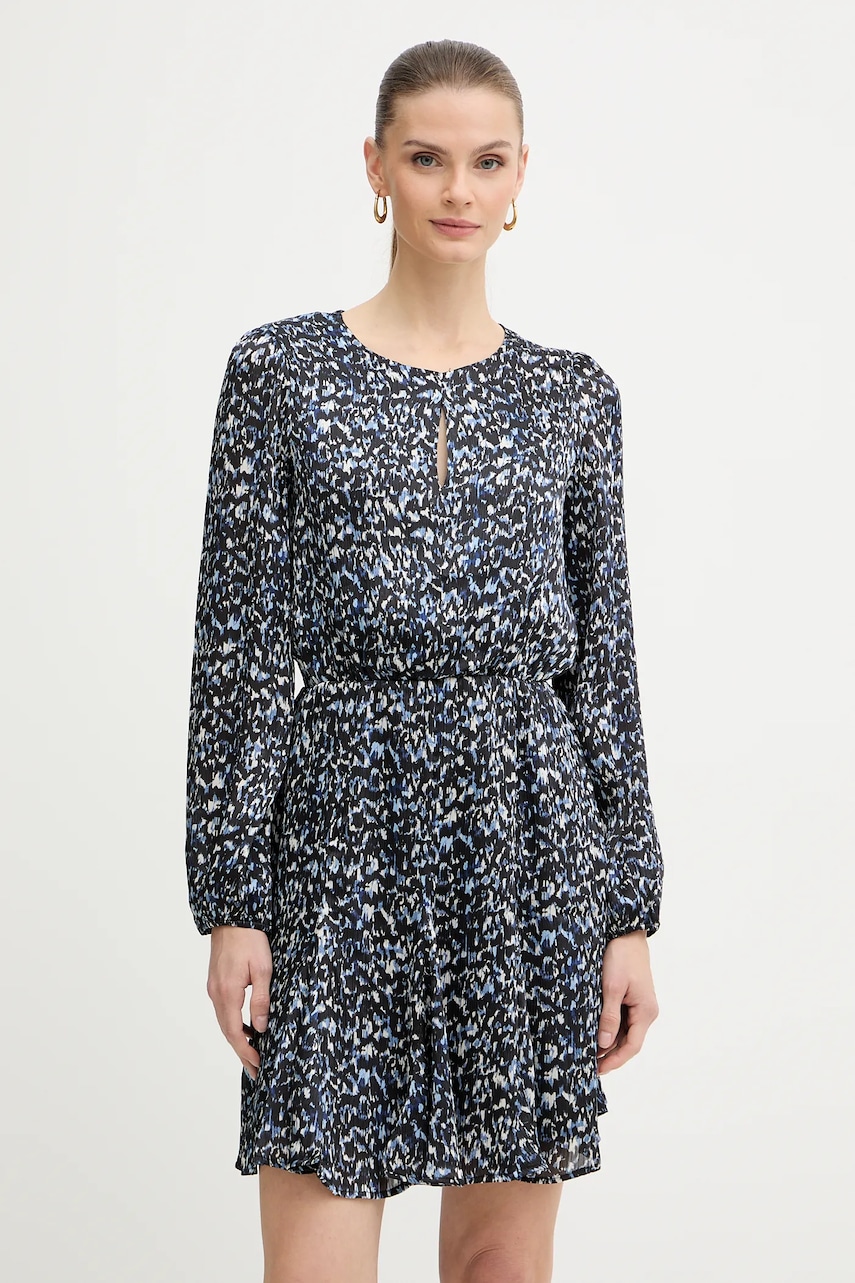 Šaty Morgan modrá barva, mini, RGRAPHY