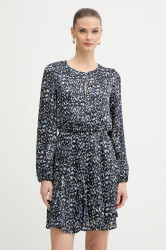 Šaty Morgan modrá barva, mini, RGRAPHY