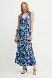 Šaty Morgan RCALVI zelená barva, maxi, RCALVI