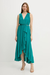 Šaty Morgan ROSYTA zelená barva, maxi, ROSYTA