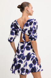 Šaty Morgan tmavomodrá barva, mini, RINER.F