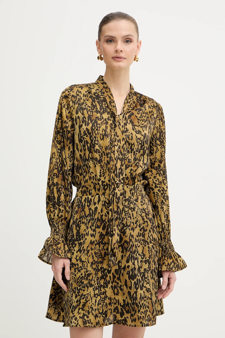 Šaty Morgan zelená barva, mini, REOLY.F