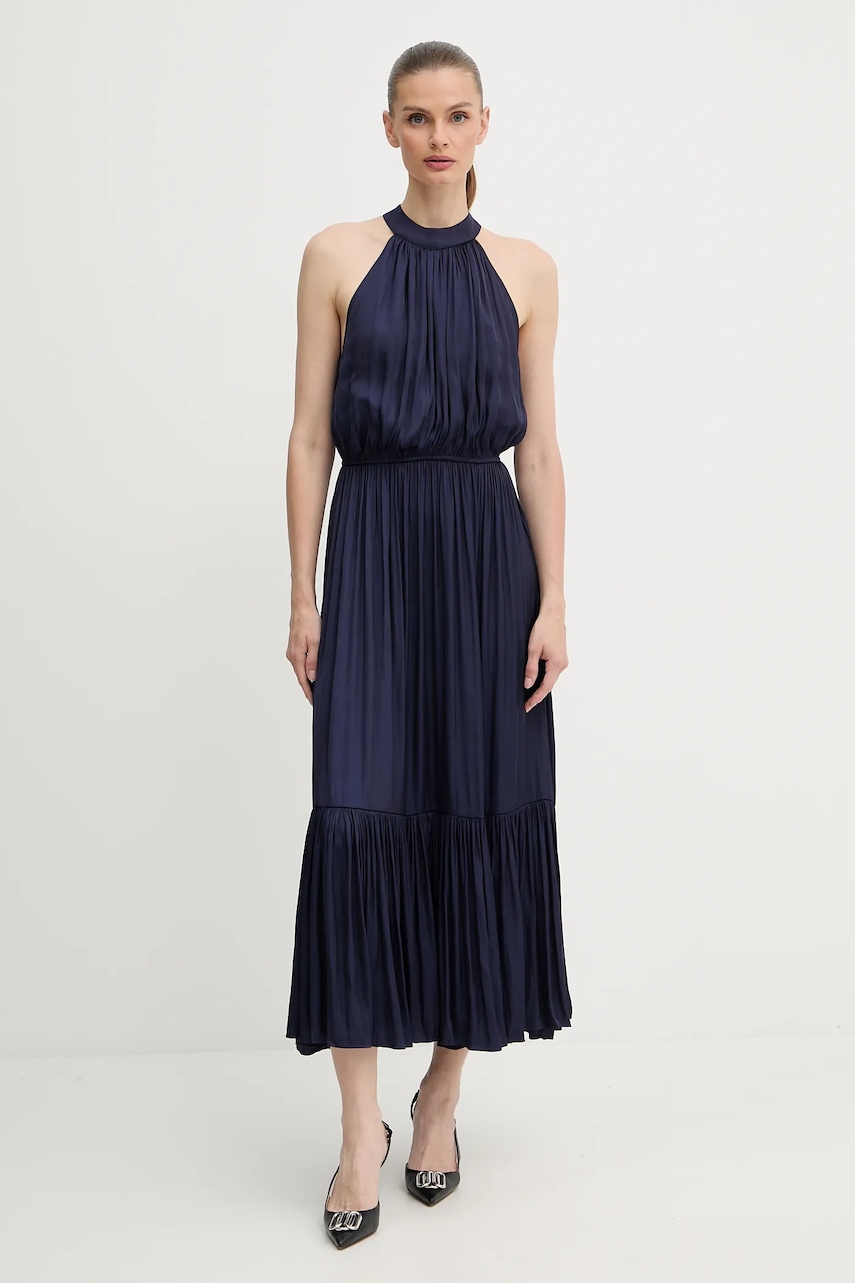 Šaty Morgan žlutá barva, maxi, RAMAGE