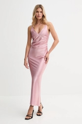 Šaty Nanushka růžová barva, maxi, NW25PFDR03533