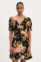 Šaty Never Fully Dressed černá barva, mini