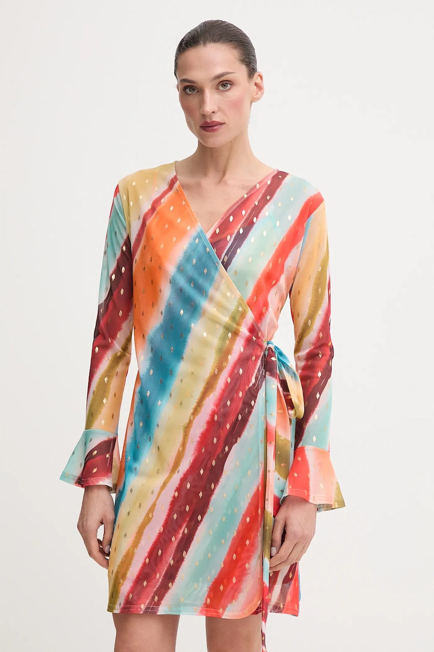 Šaty Never Fully Dressed oranžová barva, mini, NFDDR2797