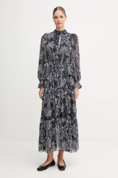 Šaty OUI tmavomodrá barva, maxi, 94168