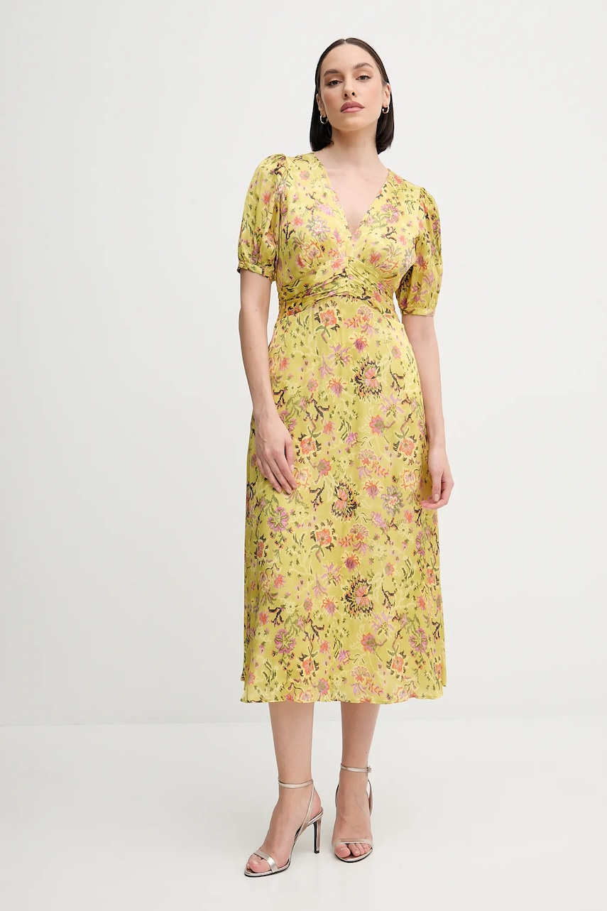 Šaty Pedro del Hierro zelená barva, midi, 3819815