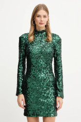 Šaty Pinko zelená barva, mini, přiléhavé, 105544 A2Q4