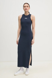 Šaty Red Bull Racing x Pepe Jeans LOGO RIB MAXI DRESS