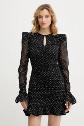 Šaty Rotate černá barva, 115224000