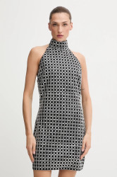 Šaty Rotate černá barva, 115452100