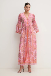 Šaty s příměsí hedvábí Hale BOB Mara