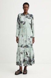 Šaty s příměsí hedvábí MUNTHE BERNADETTE