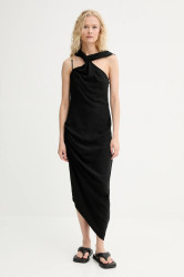 Šaty s příměsí lnu Renewed creative upcycling