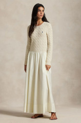 Šaty s příměsí vlny Polo Ralph Lauren