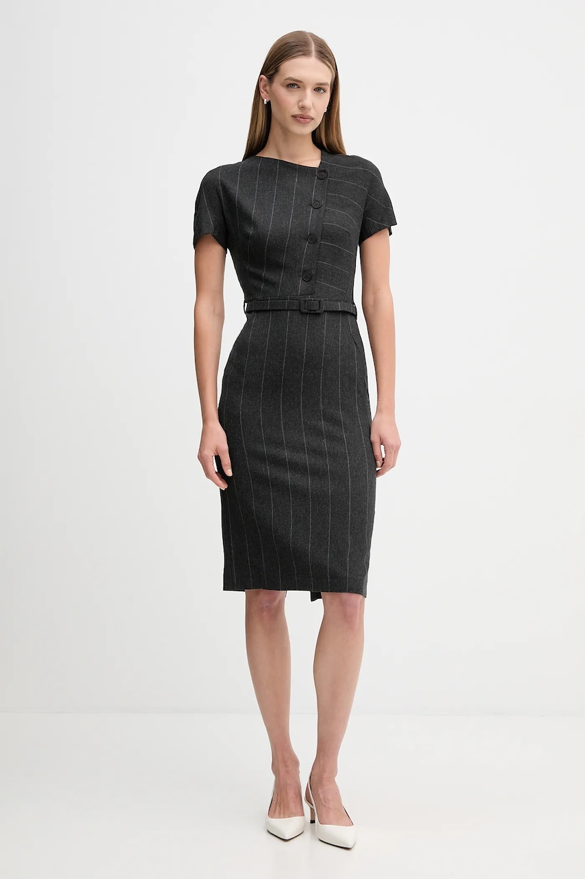 Šaty s příměsí vlny Sandro Ferrone