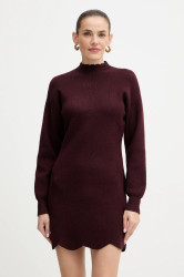 Šaty s příměsí vlny Twinset mini, 252TT3216