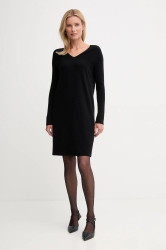 Šaty s příměsí vlny United Colors of Benetton