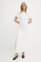 Šaty Samsoe Samsoe SAALBERO béžová barva, maxi, F25200100