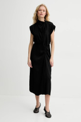 Šaty Sessun černá barva, midi, 25205021