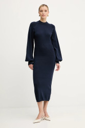 Šaty Silvian Heach AMARAT tmavomodrá barva, maxi, GPA25257VE