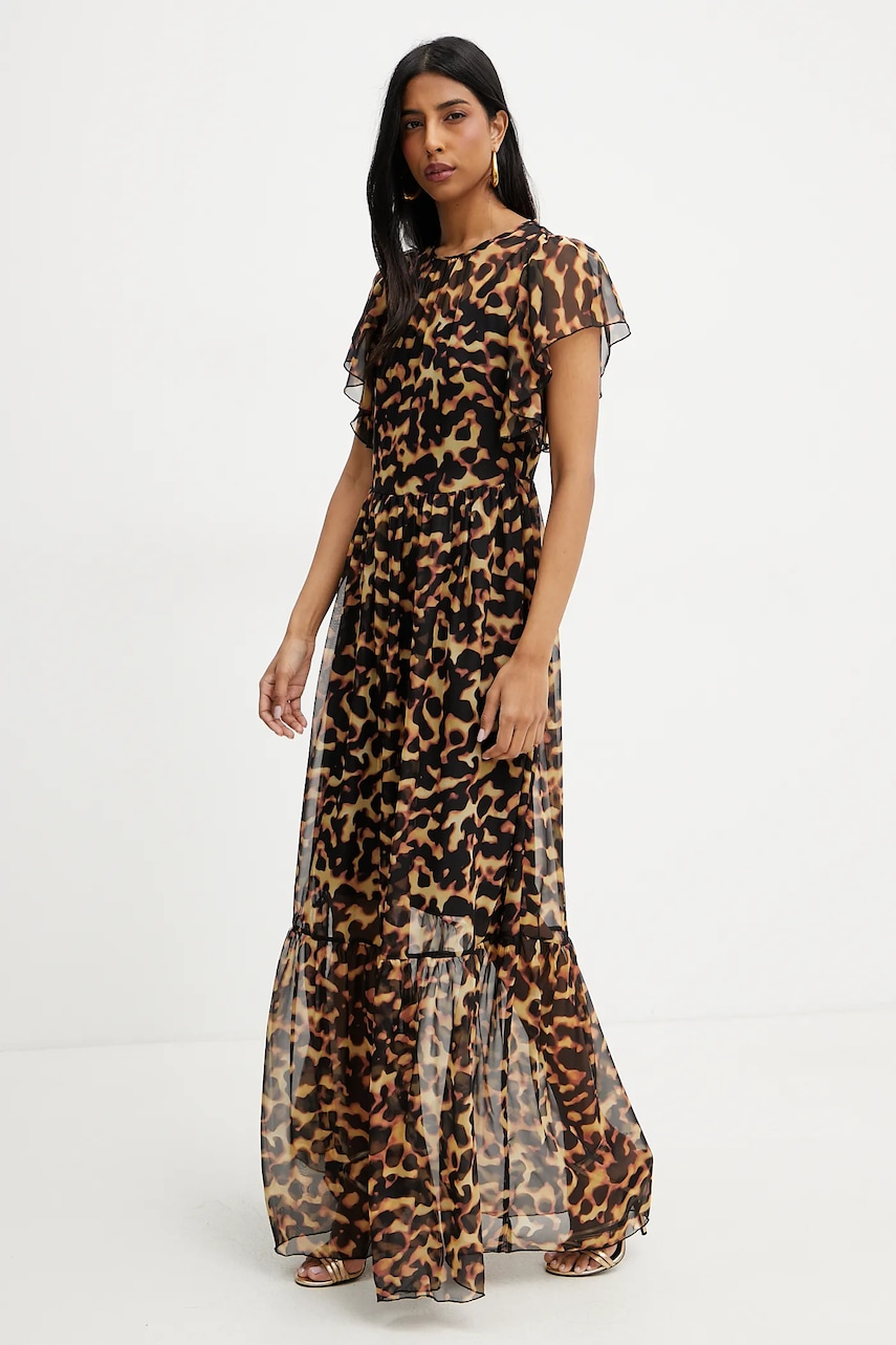 Šaty Silvian Heach EGORV černá barva, maxi, GPP25366VE