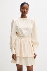 Šaty Silvian Heach FAYIUM béžová barva, mini, GPA25322VE