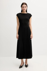 Šaty Tommy Hilfiger černá barva, maxi, WW0WW44491