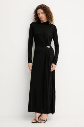 Šaty Twinset černá barva, maxi, 252TP2024