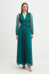 Šaty Twinset tyrkysová barva, maxi, 252TT2021