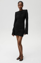 Šaty Undress Code černá barva, mini, přiléhavé