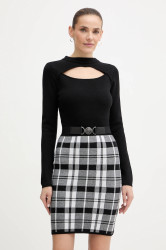 Šaty z vlněné směsi Guess CORALINE