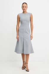 Šaty z vlněné směsi Karl Lagerfeld