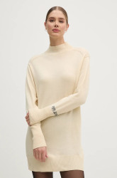 Šaty z vlněné směsi Pepe Jeans HAZEL DRESS