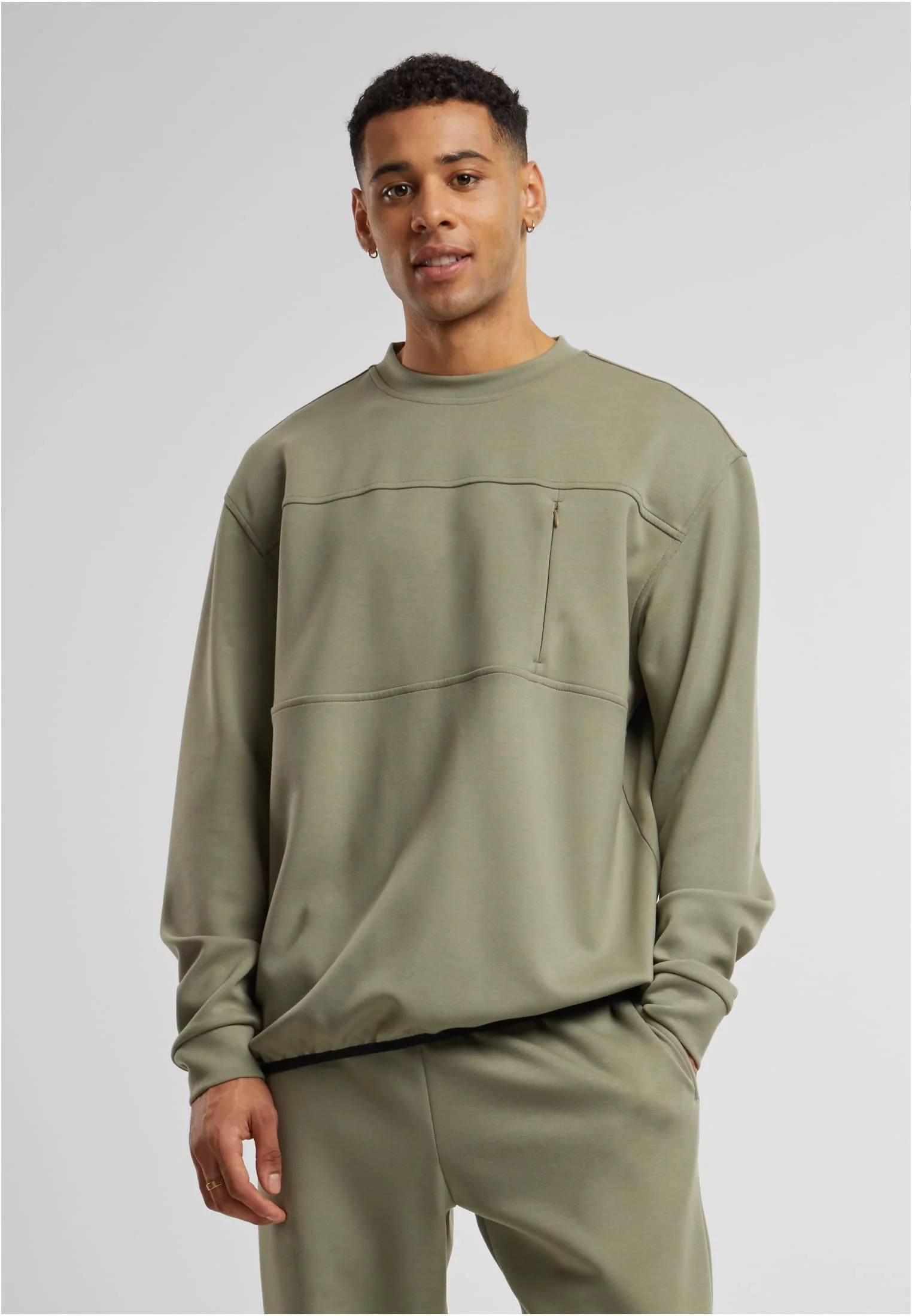 Scuba Zip Pocket Crew světle zelená