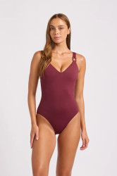 Seafolly  jednodílné plavky dámské DD