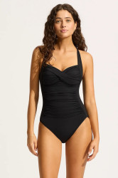 Seafolly  jednodílné plavky dámské Twist Halter